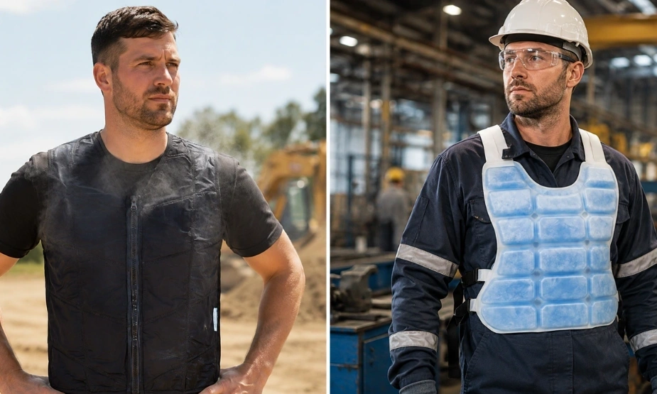 Verdampend koelvest of koelvest met koelplaten: welke kies je?